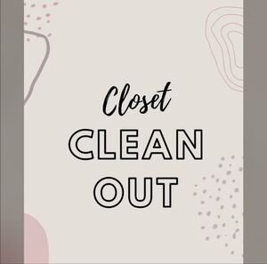 Closet Clean Out Poster